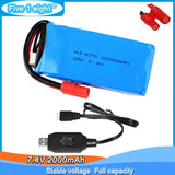 7.4V 2000mAh 25C Lipo battery for KaiDeng K70 K70C K70F RC 4axis Quadcopter Dron