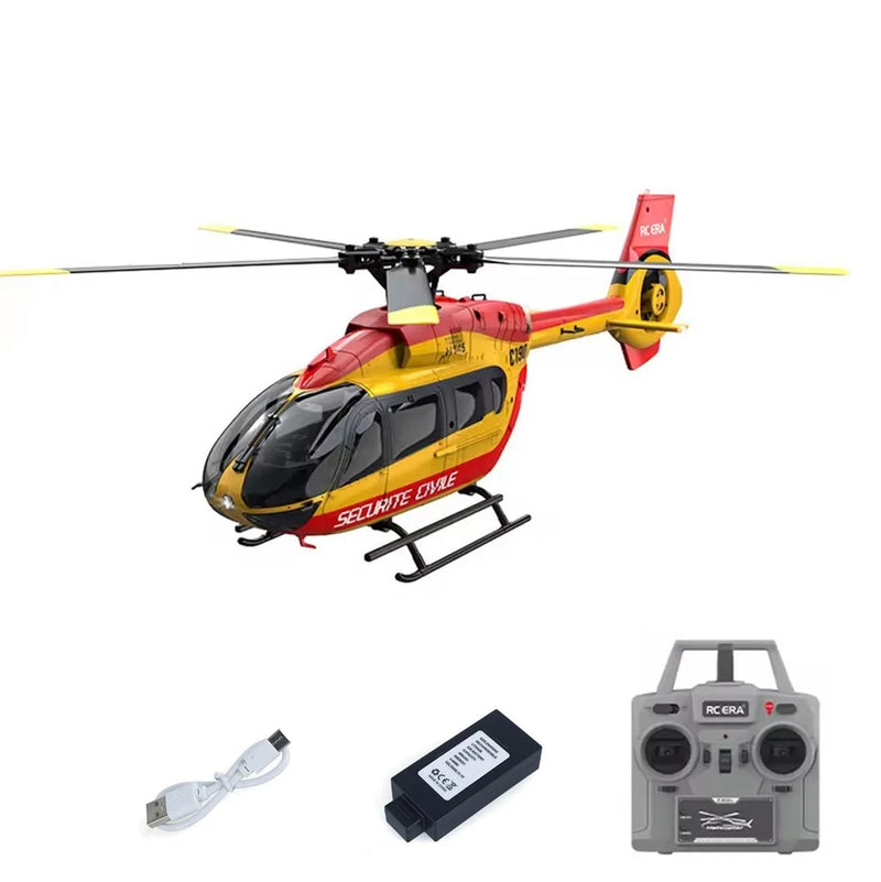 1/30 RC ERA 6CH led Helicopter C190 Dual Brushless Motors RTF Model Aircraft