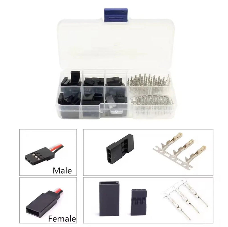 Servo Wire Repair Kit Futaba Plug 50 Sets For Rc Car Boat Plane.