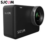 SJCAM SJ10X waterproof action camera with wide-angle lens, black body