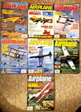 Lot of 7 Model Airplane News Magazines March ~ Nov. 1999 Vtg. RC Hobby Aviation