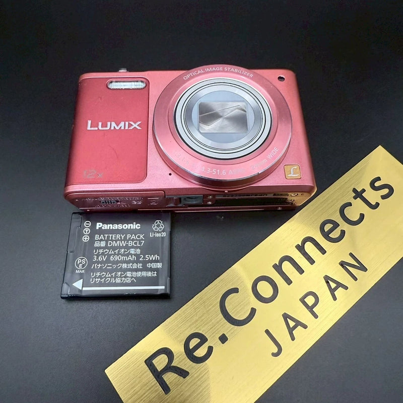 Panasonic Lumix DMC-SZ10 Pink 16.0MP Digital Camera FROM JAPAN ¡¾Near MINT¡¿