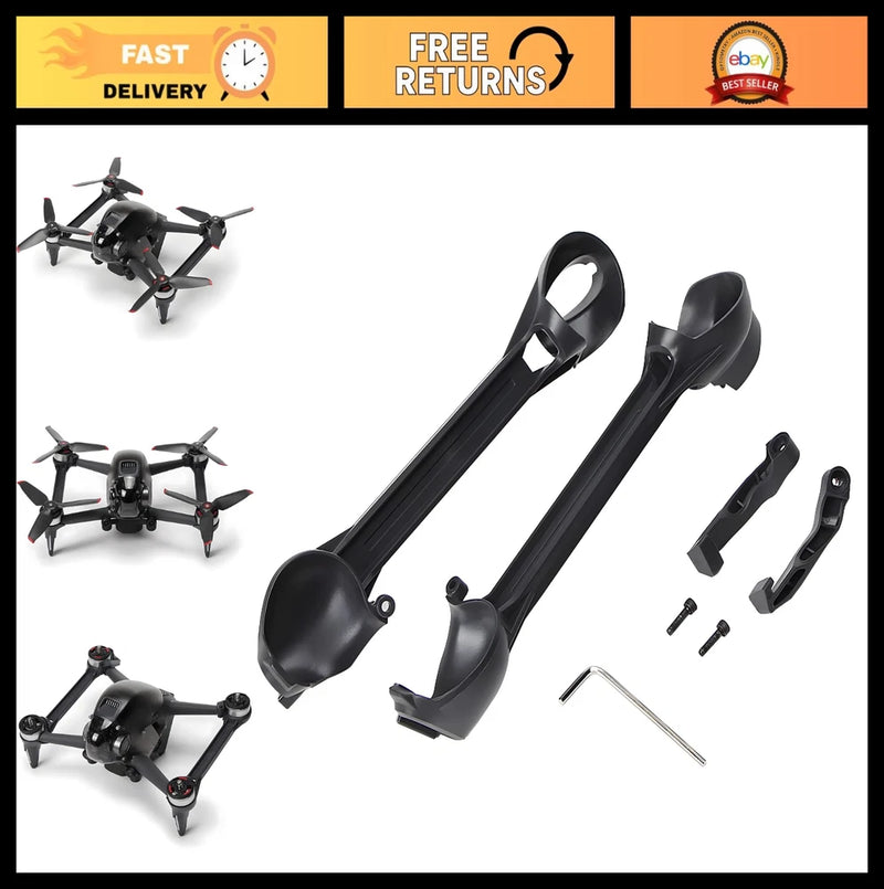 FPV Drone Arm Bracers - 1 Pair, Essential Accessories for DJI FPV Drones