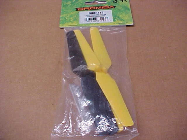 DROMIDA DIDE1113 = PROPELLER SET - YELLOW / BLACK: OMINUS QUADCOPTER (NEW)