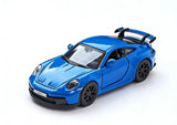 Sl Bburago 1:64 Blue 911 GT3 Sports Model Diecast Display Car