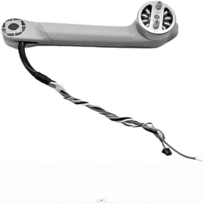 Drone motor arm repair part with motor mount and wiring harness