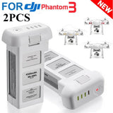 2Pcs 4500mAh Intelligent Flight LiPo Battery for DJI Phantom 3 Advanced Standard