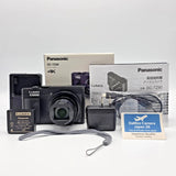 [NEAR MINT] Panasonic Lumix DC-TZ90 Black 30x Zoom Box Charger From Japan 60111