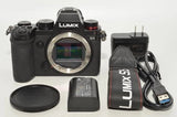 1068 Near Mint - Shutter Count 743 Panasonic LUMIX S5 Body