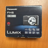 Panasonic Lumix FH6 Silver/Argen Noir 14.1 Megapixel Compact Digital Camera
