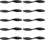 10Pcs 8043 RC Propellers Black Slow Flyer Prop for RC Aircraft Quadcopter