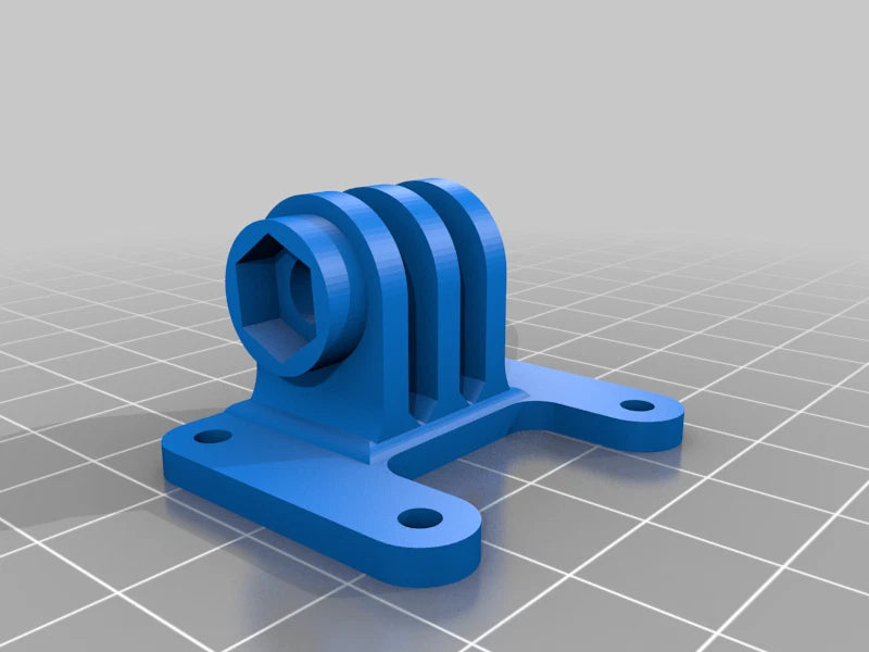 3D Printed GoPro Mount for Botgrinder Grinderino FPV Drone