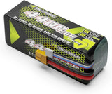 3S LiPo battery pack with XT60 plug, black and green patterned label.