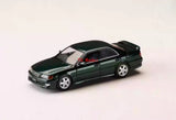 TG HobbyJapan 1:64 Green Chaser X100 Sedan Sports Model Diecast Metal Car New