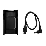 For DJI FPV Flight Glasses Power Supply Line+Back Clip Battery Box+Dust Cover