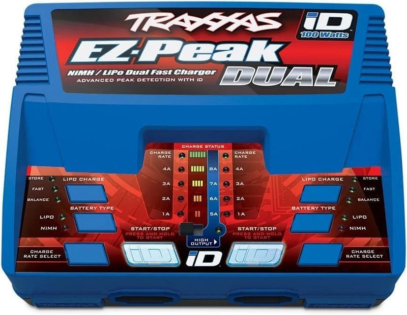 Traxxas 2972 EZ-Peak DUAL Output Auto-iD LiPo NiMH NiCad Charger