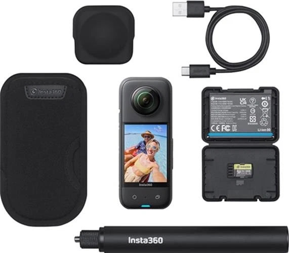 Insta360 X3 Bundle Digital Camera Video Camcorder