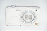 Panasonic Lumix DMC-SZ3 Compact Digital Camera White 10x Zoom 3 Inch Screen