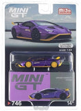 Chase! Mini GT 1:64 Lamborghini Hurac¨¢n STO Viola Pasifae Purple Model MGT00746