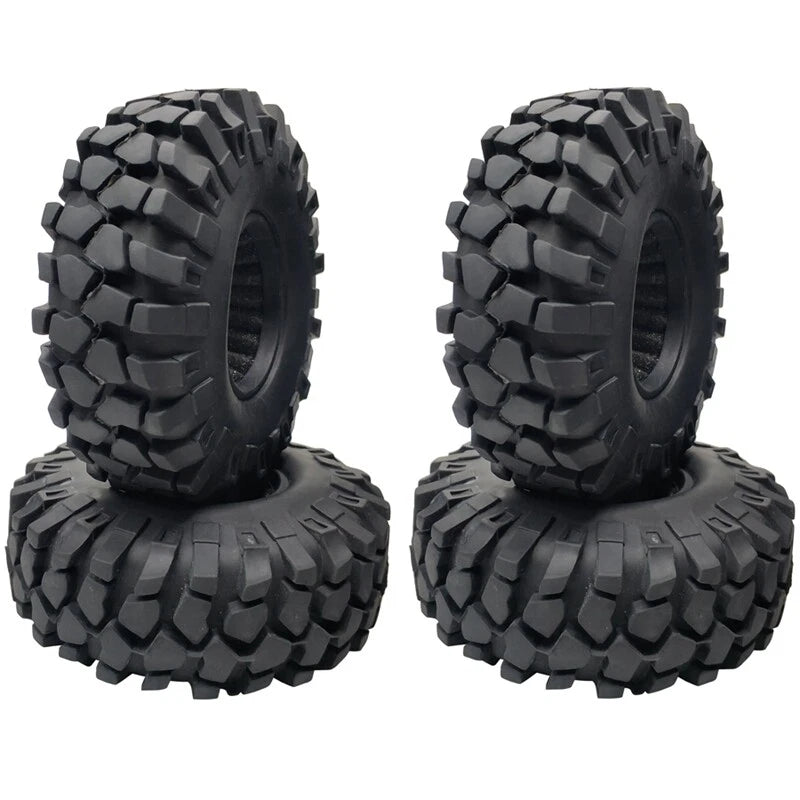 1.9 inch Rubber Tyre Wheel Tires 108X40MM for 1/10 RC Crawler Traxxas TRX4 Axial