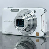 Panasonic Lumix DMC-SZ5 Compact Camera White 10x Optical Zoom Wi-Fi From Japan