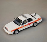 ED GOC 1:64 HEC Crown Victoria CV Fire FDNY Police Model Diecast Collect Car
