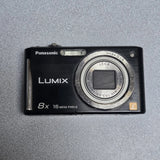 Panasonic Lumix DMC-FH20 16MP Digital Camera 8x Optical Zoom UNTESTED