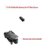 11.4V 4500mAh Spare Battery for P7 Max Drone Quadcopter