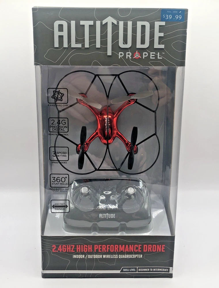 ALTITUDE PROPEL 2.4GHZ HIGH PERFORMANCE DRONE WIRELESS QUADOCOPTER SEALED