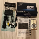 Panasonic LUMIX DMC-FX60 Gold Digital Camera Tested with Mini Tripod Included