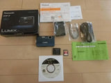 Panasonic LUMIX FP7 Compact Digital Camera Stylish Blue 16MP MEGA O.I.S.