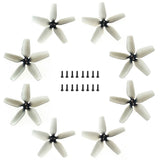 DJI Avata Drone Propellers Replacement Drone Accessories Gray (8pcs w/ Screws) Drone