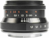 7artisans 35mm F1.2 II APS-C Prime Lens For Canon EF-M Sony E Nikon M43 Fuji X