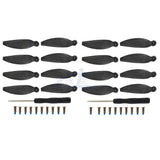 16pcs Low-Noise Propellers Carbon Fiber Blade Props Kit For DJI Mini 4K Drone