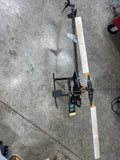 Model helicopter rotor mast with two-blade rotor