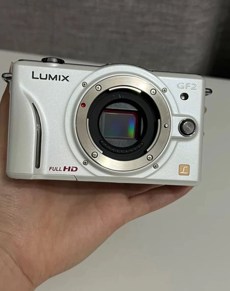 Panasonic Lumix GF2 Compact Mirrorless Camera Body White (Preowned)