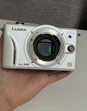 Panasonic Lumix GF2 Compact Mirrorless Camera Body White (Preowned)