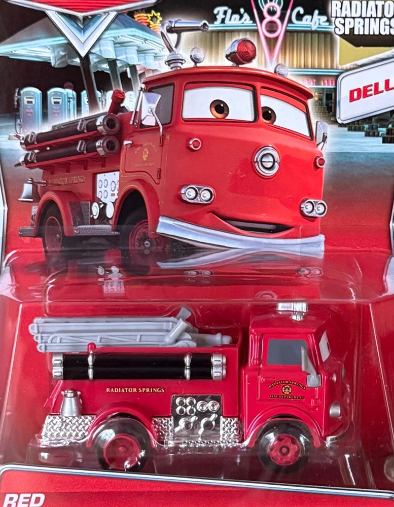 DISNEY PIXAR CARS "RED" DELUXE MODEL, NEW IN PACKAGE, SHIP WORLD WIDE