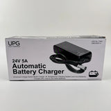 NEW UPG Wheelchair Sealed Lead-Acid Battery Charger No. 71642 Model 24BC5000T-4 Battery