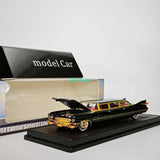 BN Mechanic 1:64 1959 Black Gold 62 Limousine Luxury Model Diecast Metal Car