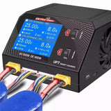 RC Model Airplane 2 Channel UP7 AC200W 2*10A 1-6S LiPo LiHV Battery Charger Battery