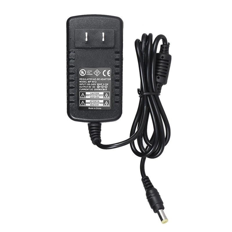 9V 2A Power Supply Adapter Converter For Guitar Bass Effect 100~240V Input LHDR