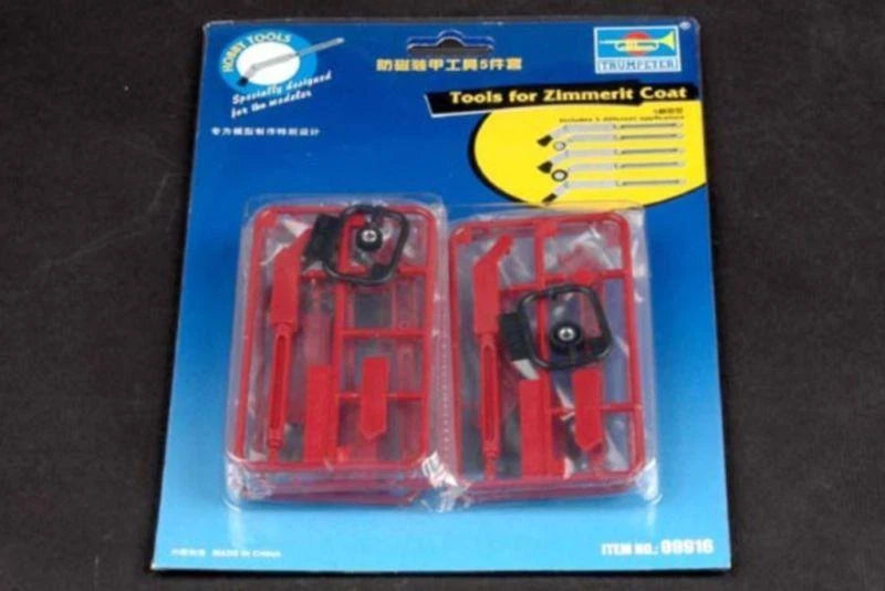 Trumpeter Master Tools on Zimmerit Coat includes 5 Different Applicators 09916