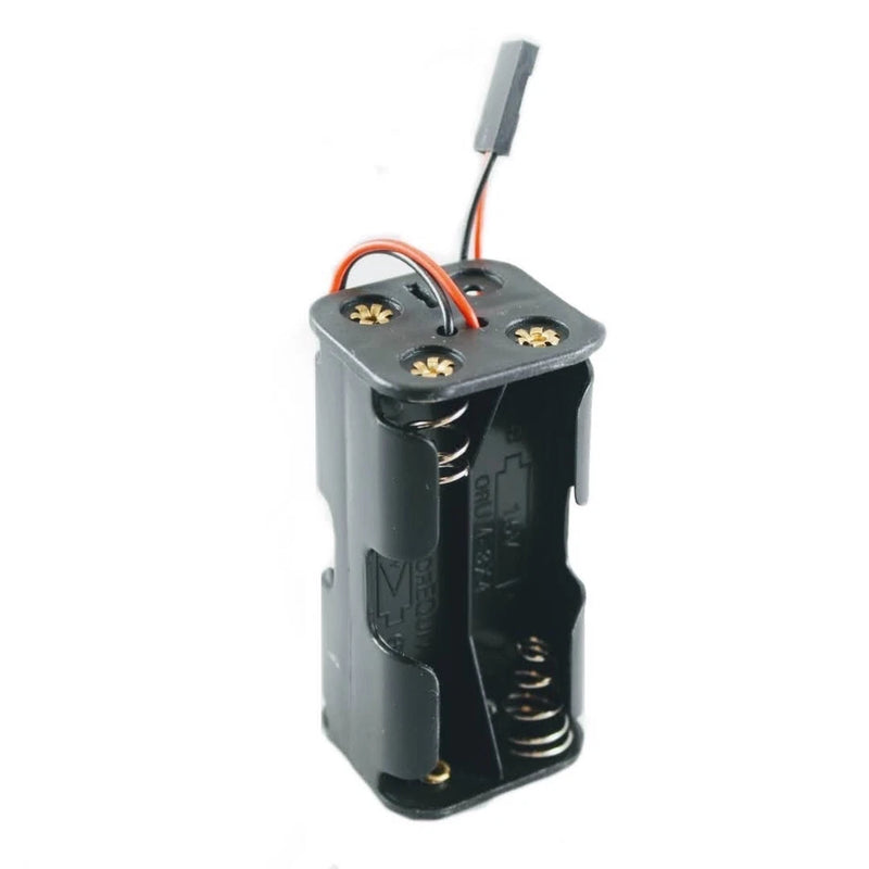 6V RC 4 x AA Battery Holder With Futaba Plug For Receiver Cars Heli Planes Boats Battery