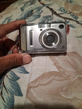 Fujifilm FinePix A Series A400 4.1MP Digital Camera Silver - Works!