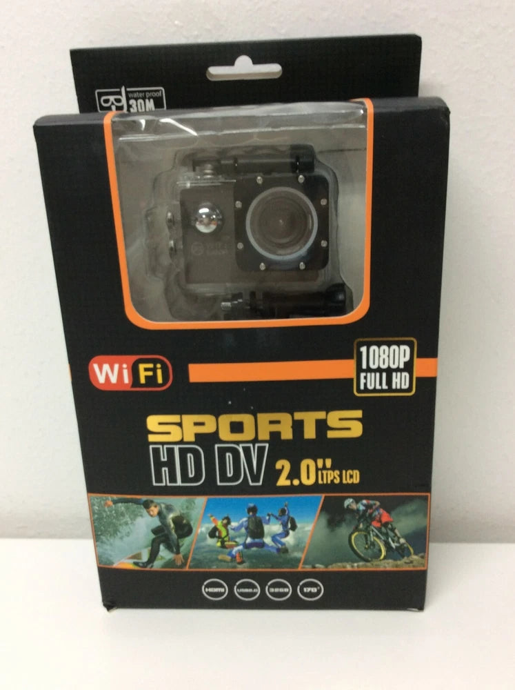 Full HD 1080p -Sport HD DV Action Camera  WiFi  2.0 LCD Screen  Waterproof
