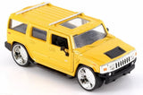2003 Hummer H2, Yellow - JADA 91560 - 1/32 Scale Diecast Model Toy Car