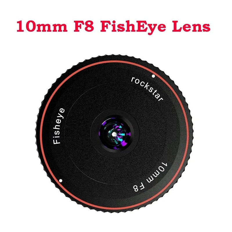 Astrhori 10mm F8 II Wide Angel Fisheye Lens For Leica Sony Nikon M43 Fuji Camera