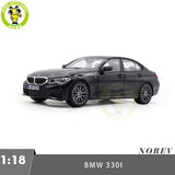 1/18 BMW 330i 2019 G20 Norev 183277 Diecast Model Toys Car Gifts For Friends