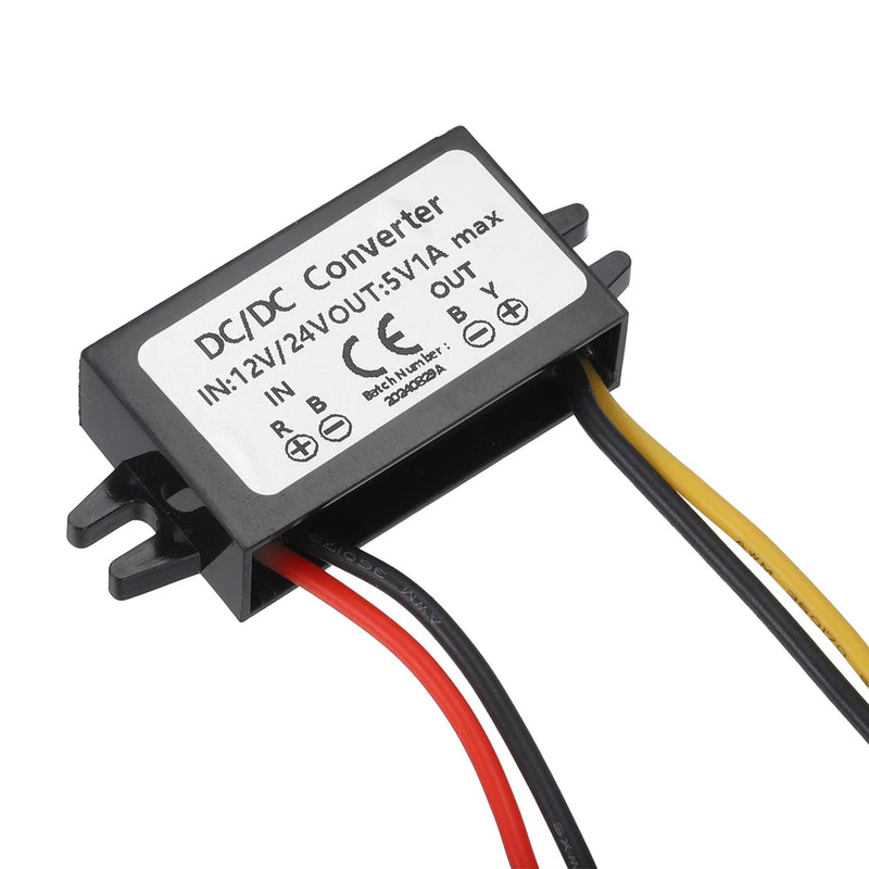 DC 12,24V to DC 5V Power Converter 1A 5W Step Down Converter Adjustable Voltage